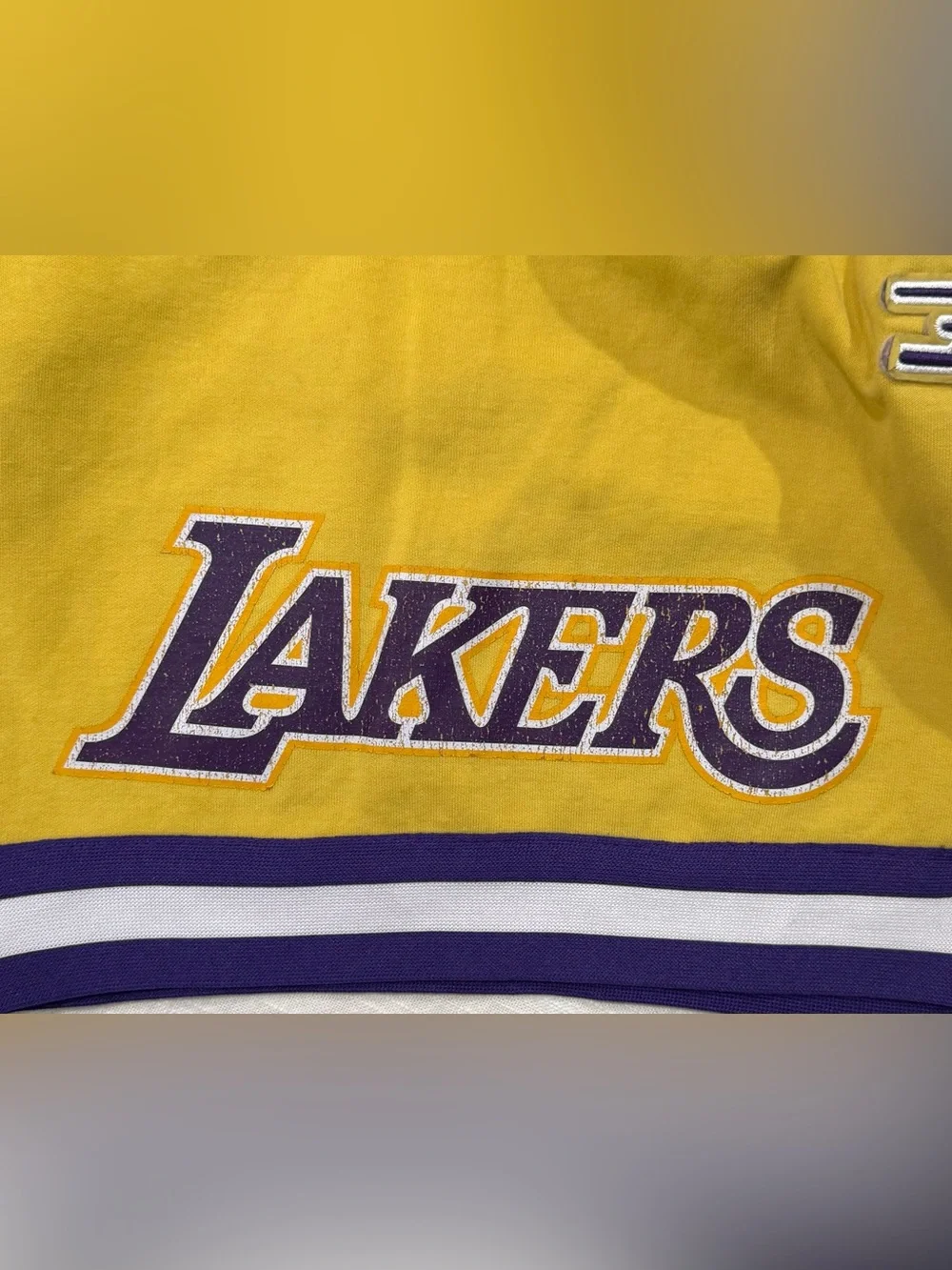 NBA LA Los Angeles Lakers Men’s 2XL Pro Standard Team Player Shorts Gold/Purple